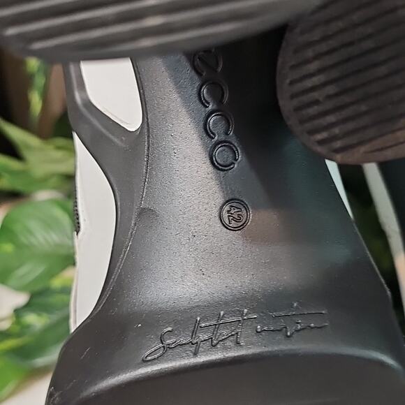 Ecco Runway Inspired Shape Sculpted Motion 75 White Ankle Boots 42 - Picture 14 of 16